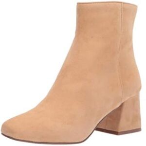 Steve Madden Women's DAVIST Fashion Boot Camel Suede 8.5